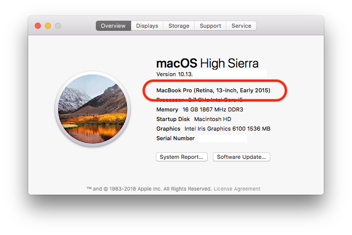 mac serial number check